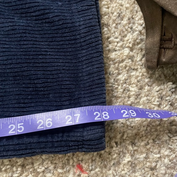 Reformation Dark Blue Corduroy Overalls - Picture 8 of 9